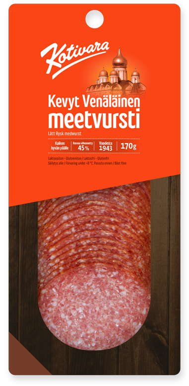 Venäläinen Meetvursti 170 g – Kotivara