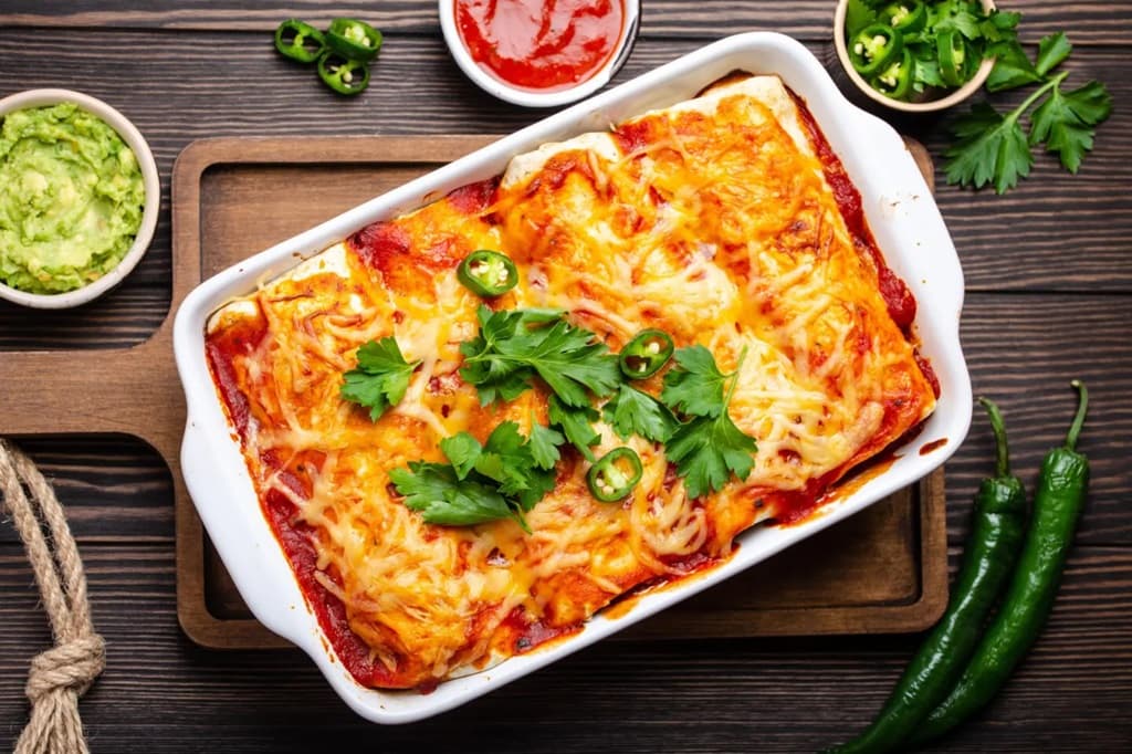 Salamienchilada resepti